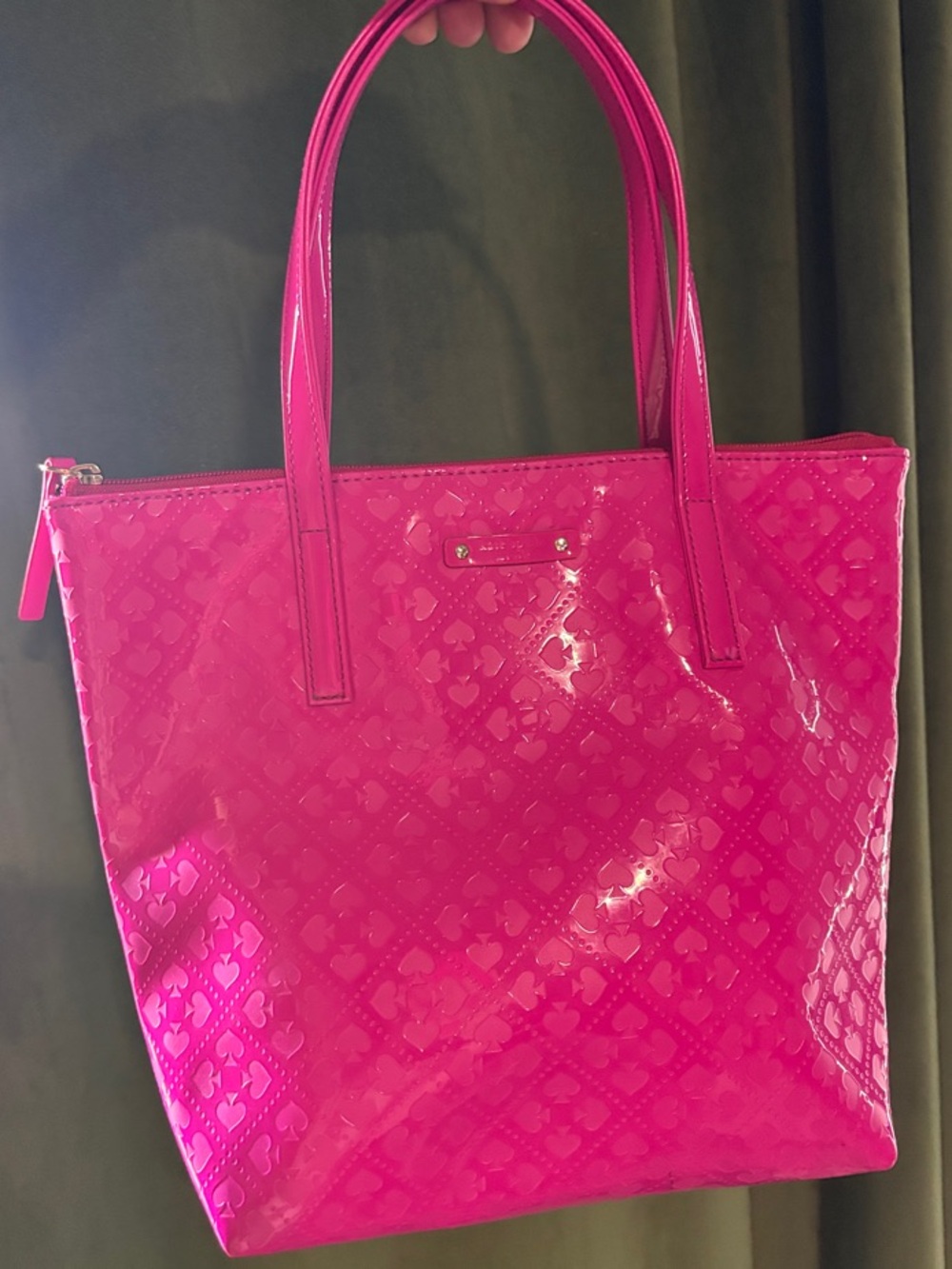kate spade Hot Pink Patent Tote